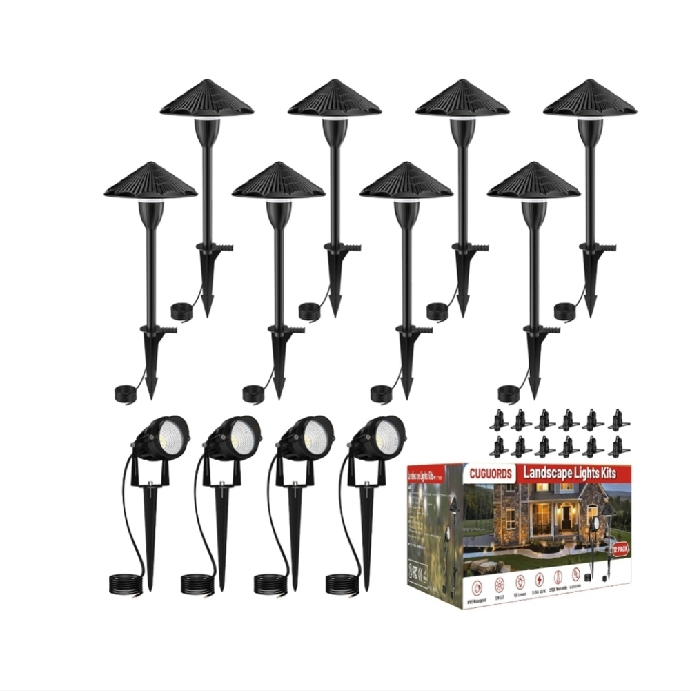 12 Pack Sets,Outdoor Path Lights